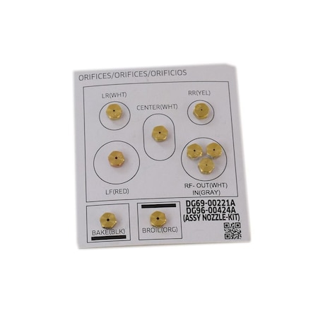 Samsung DG96-00424A Samsung Assembly Nozzle Kit DG96-00424A